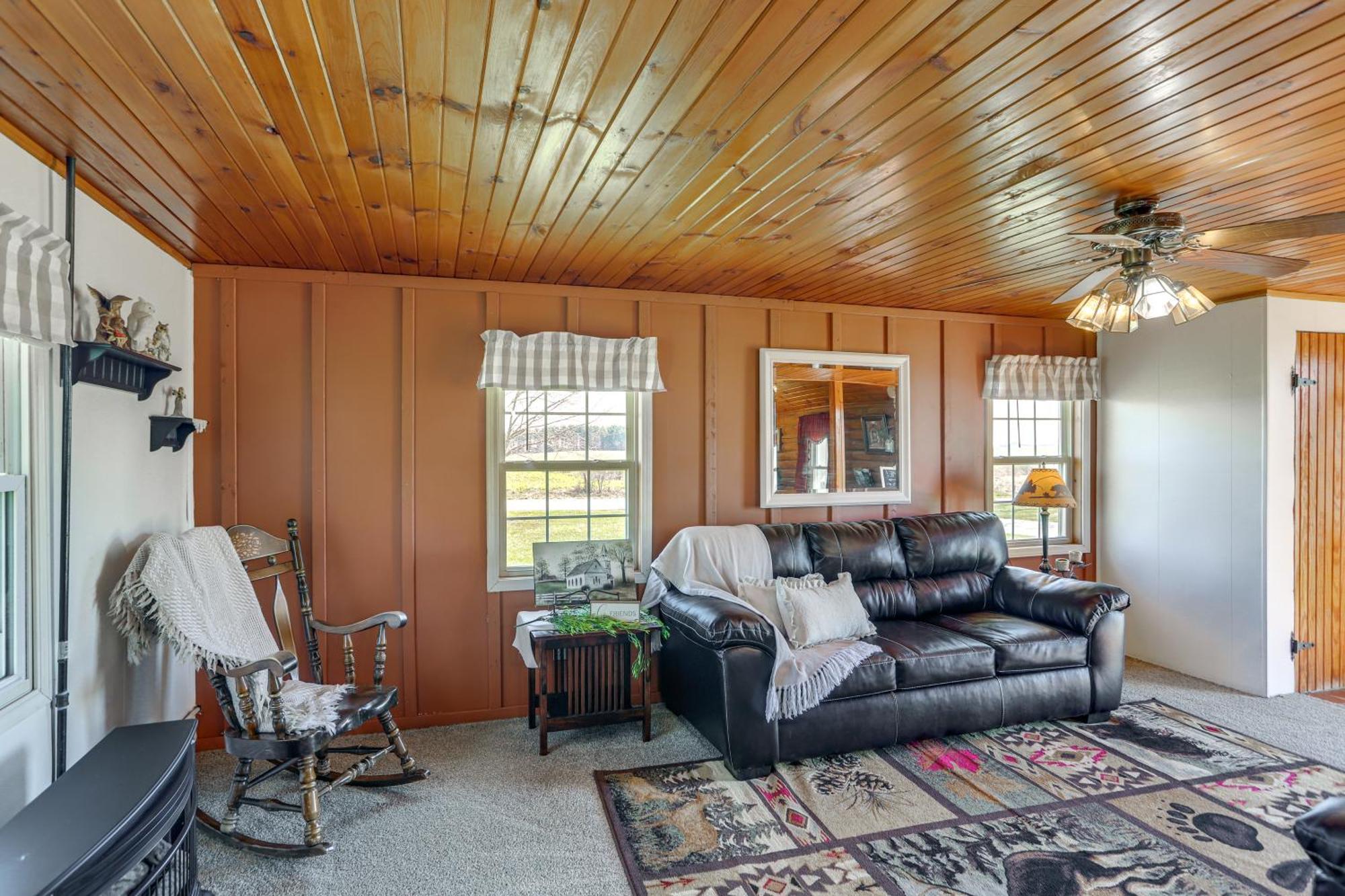 Quiet Shiloh Retreat With Spacious Yard And Fireplace! Extérieur photo