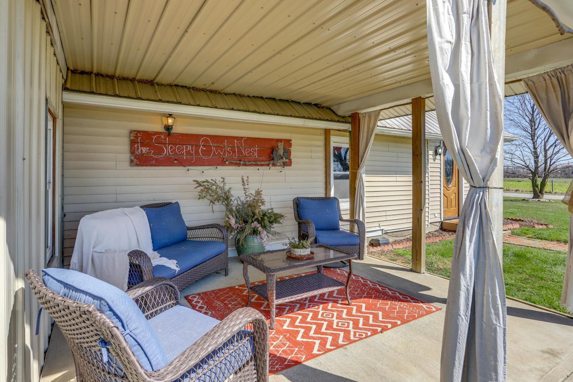Quiet Shiloh Retreat With Spacious Yard And Fireplace! Extérieur photo