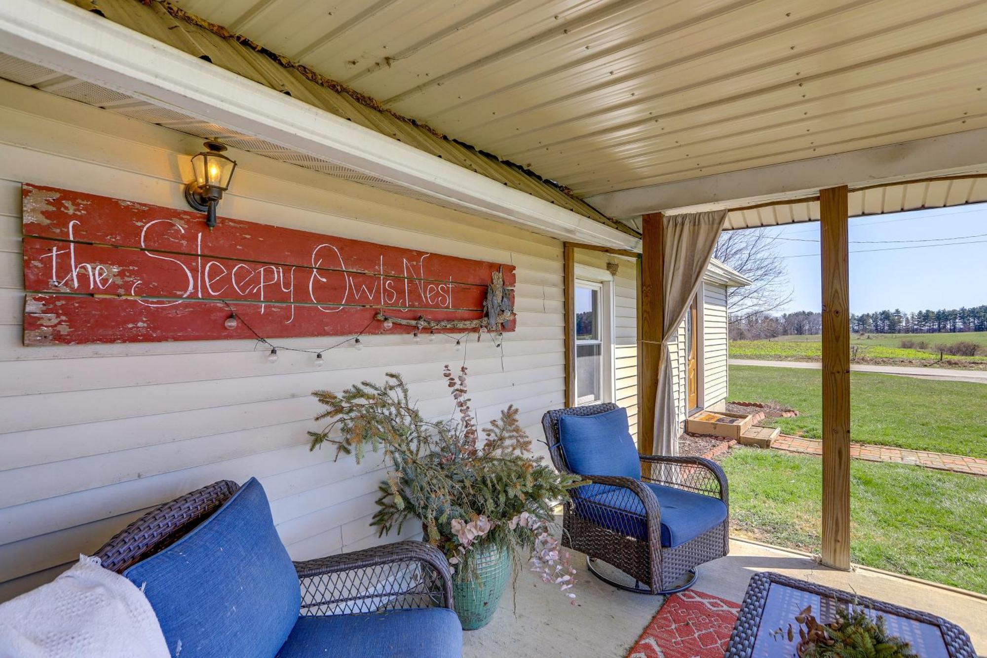 Quiet Shiloh Retreat With Spacious Yard And Fireplace! Extérieur photo