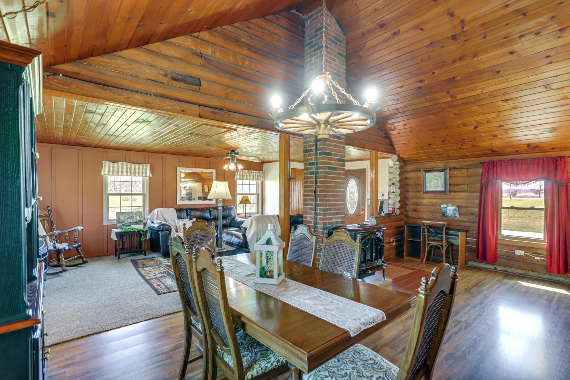 Quiet Shiloh Retreat With Spacious Yard And Fireplace! Extérieur photo