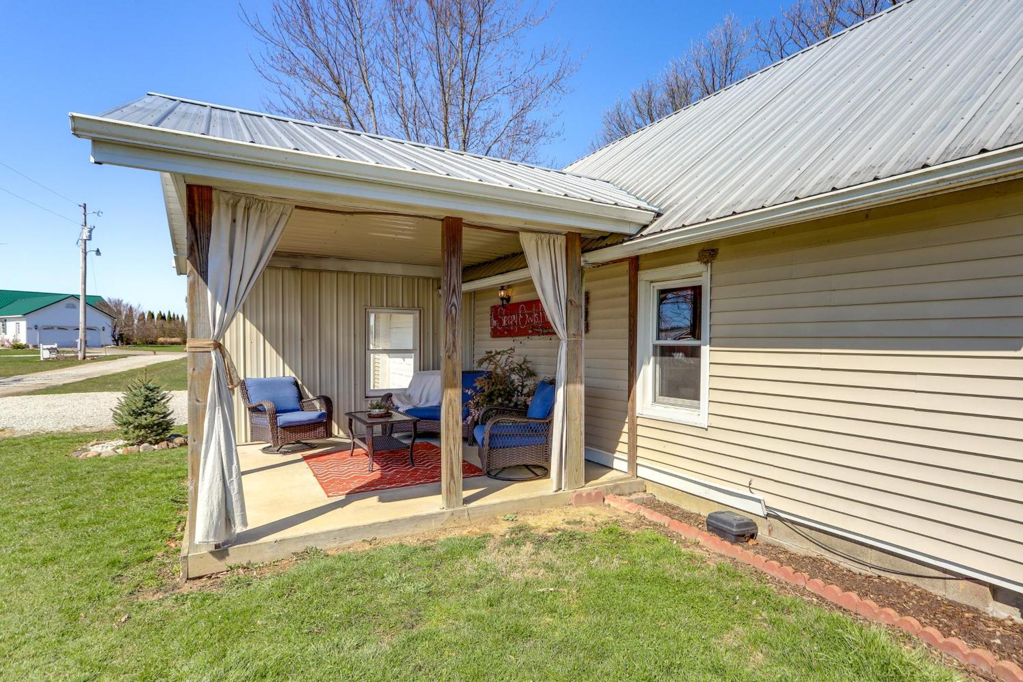 Quiet Shiloh Retreat With Spacious Yard And Fireplace! Extérieur photo